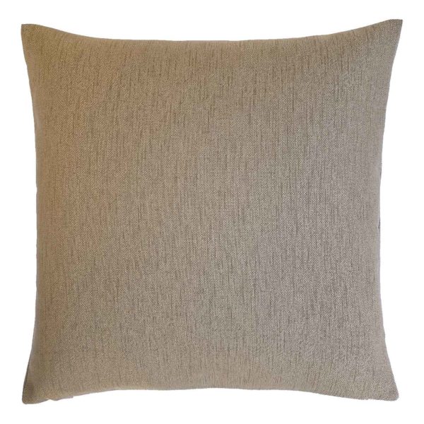 Brown fabric cushion