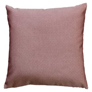 Cushion in small purple weave fabric