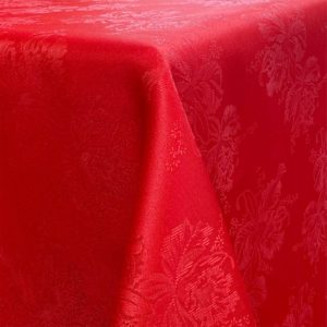 Stain and iron resistant tablecloth