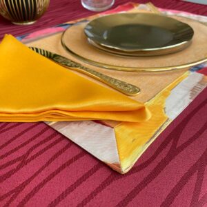American placemats set Picasso fantasy