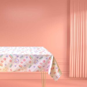 Tablecloth macarons rectangular